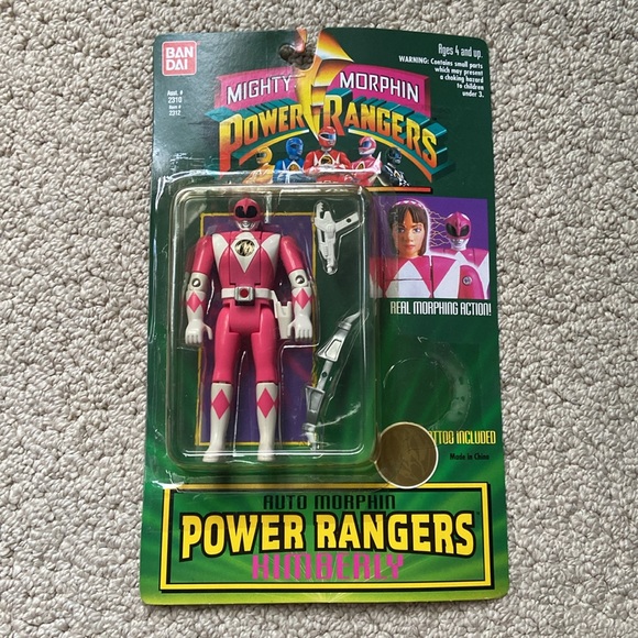 Power Ranger Pink Vintage Toy - Picture 1 of 11
